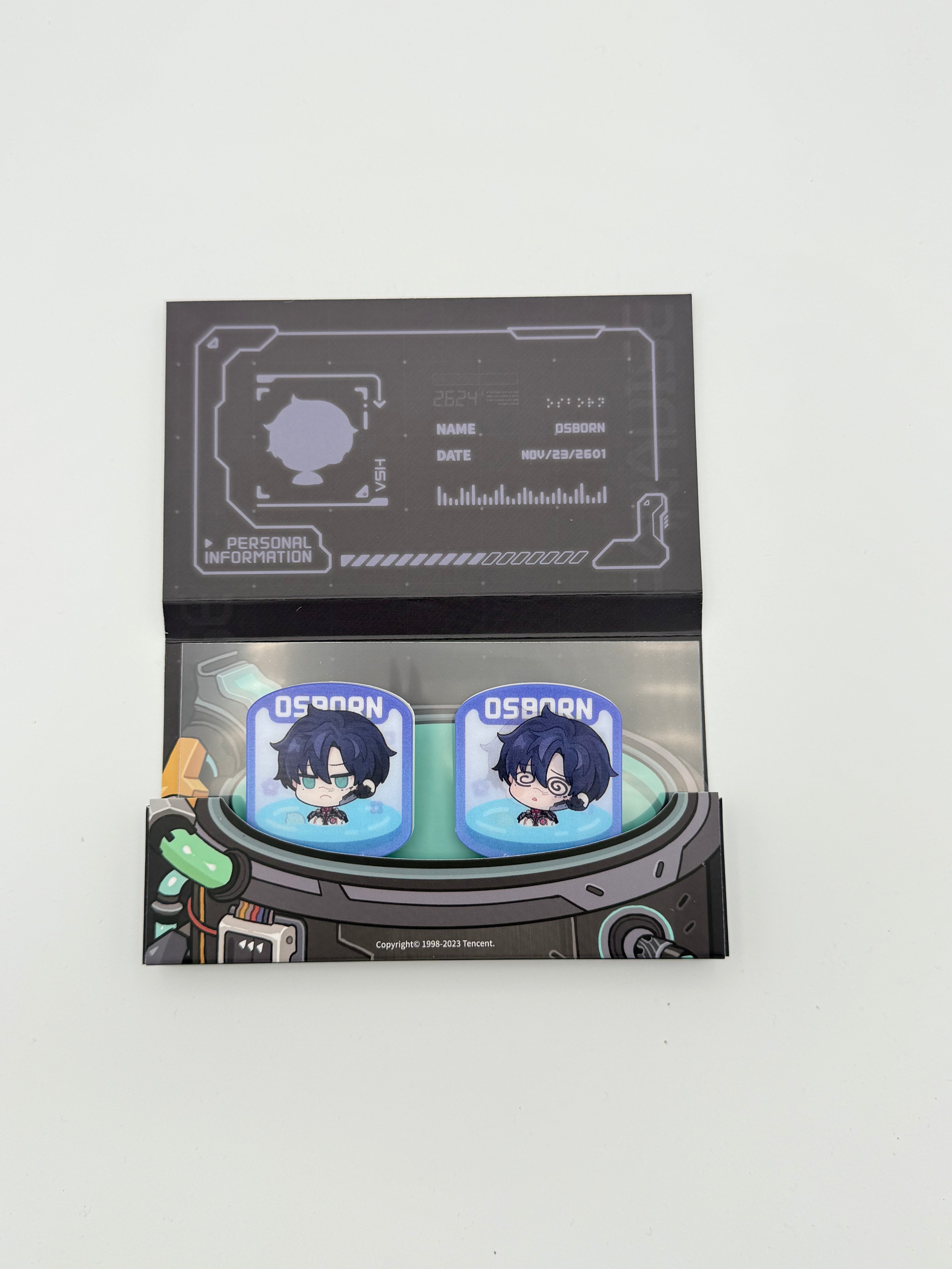 光与夜之恋 寂静撞击 徽章 - 萧逸/Light and Night Badge Set - Osborn