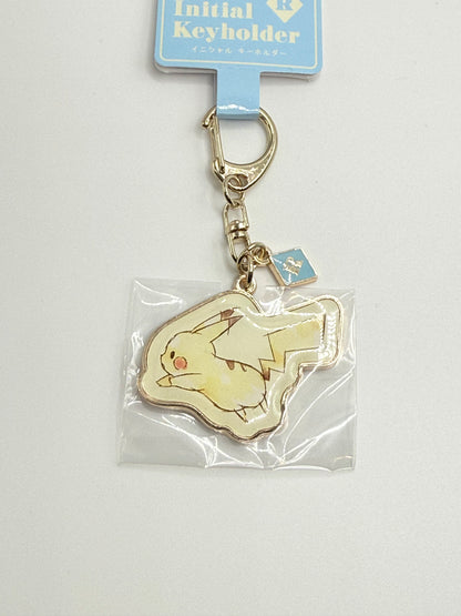 Pokemon Pikachu Initials Keychain (Letter R)