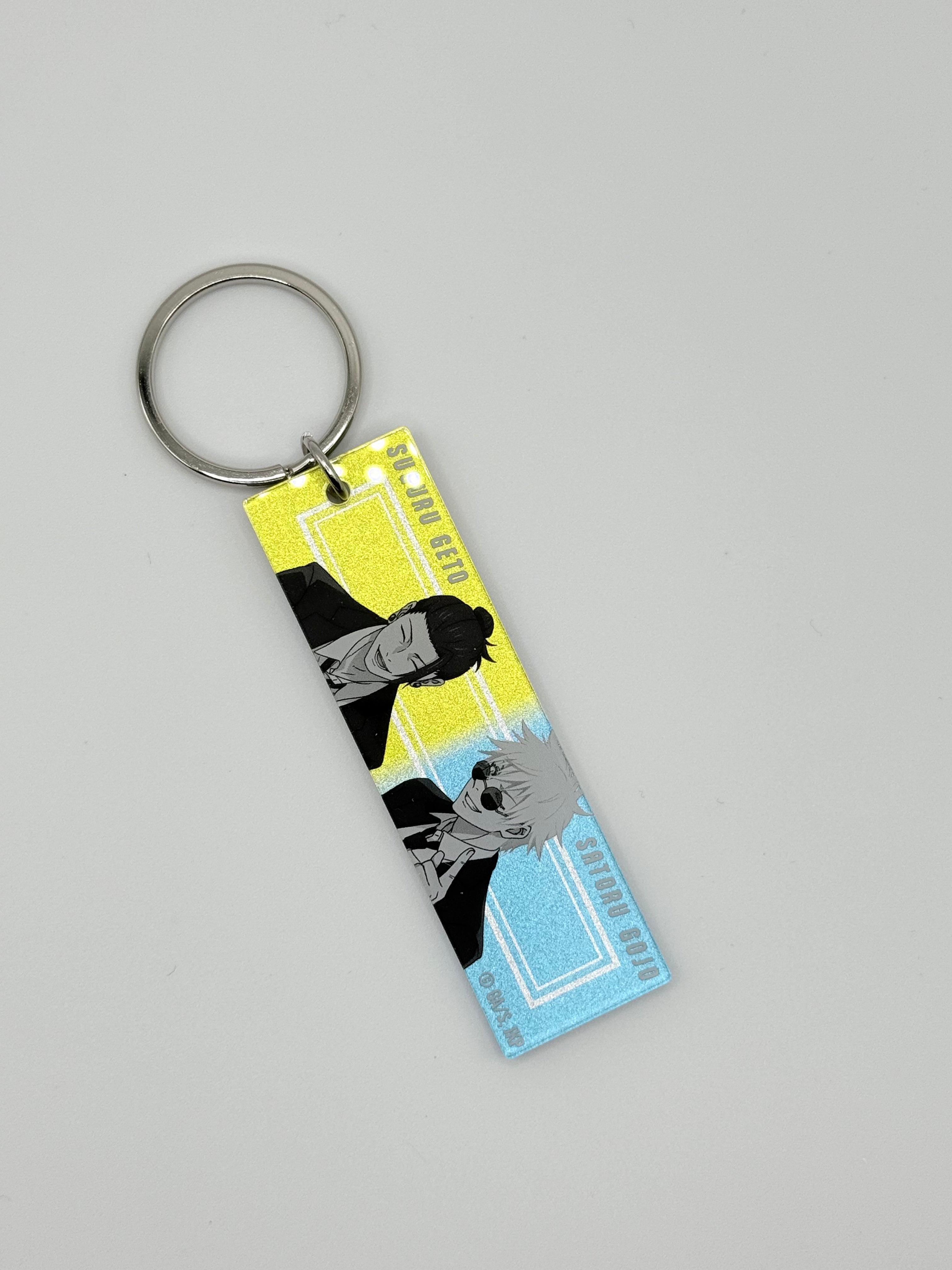 Jujutsu Kaisen Gojo Satoru/Geto Suguru Metallic Acrylic Keychain