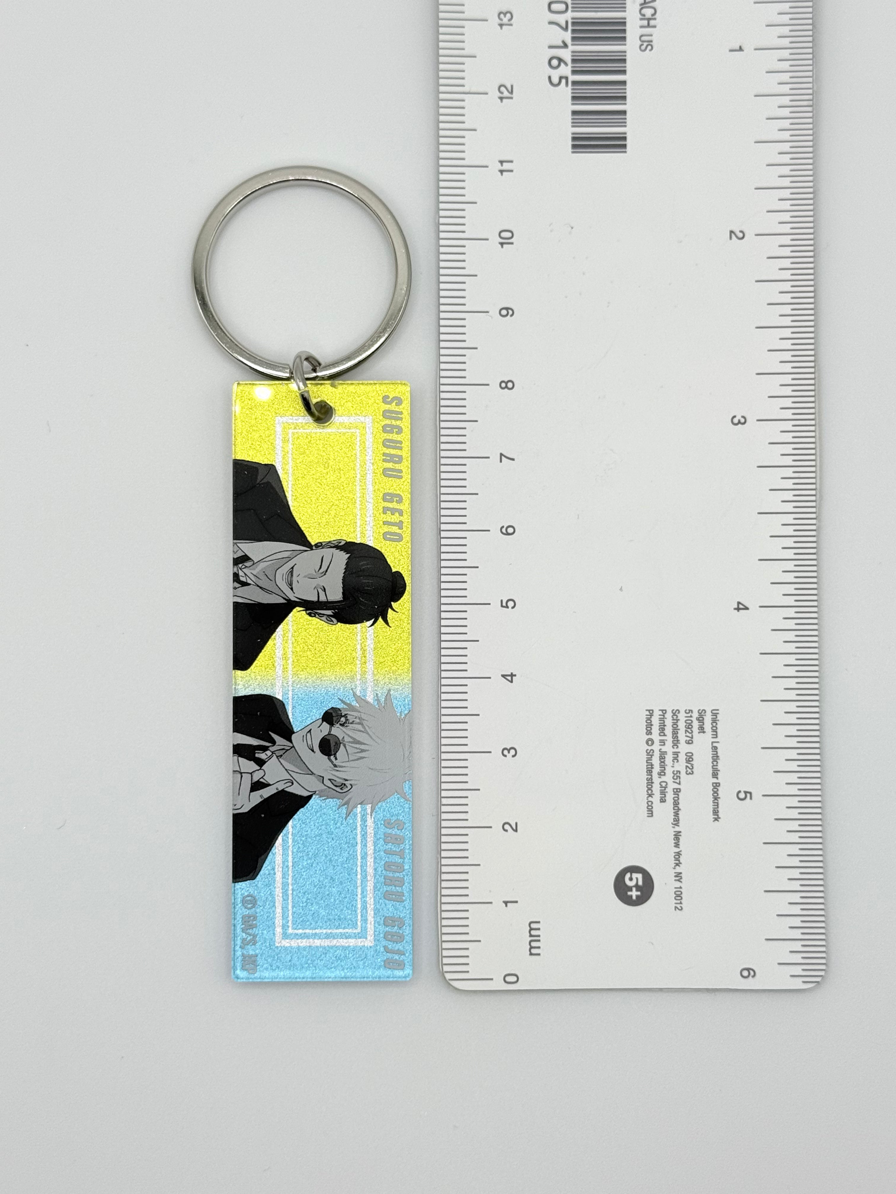 Jujutsu Kaisen Gojo Satoru/Geto Suguru Metallic Acrylic Keychain