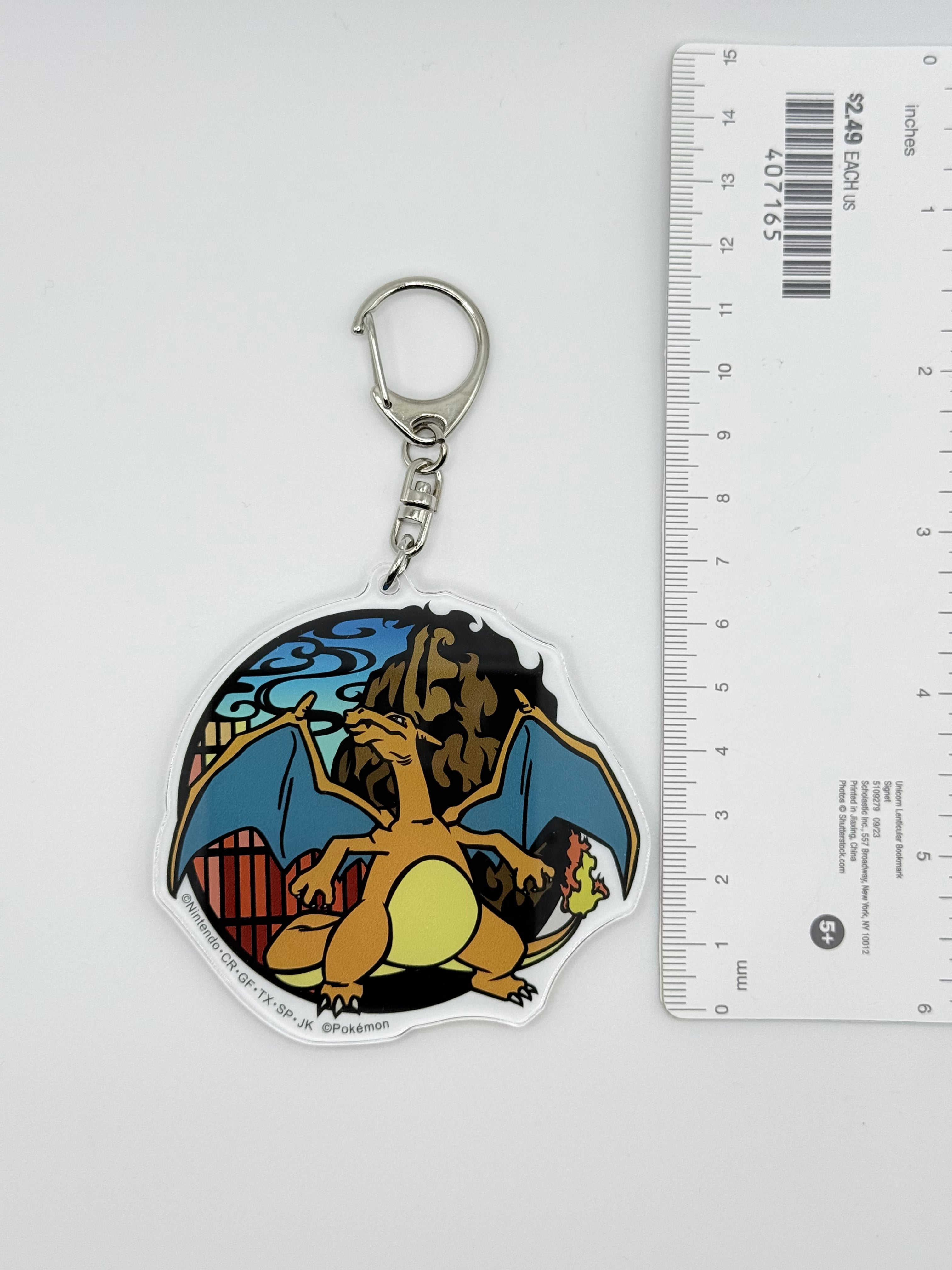 Pokemon Charizard Acrylic Key Chain