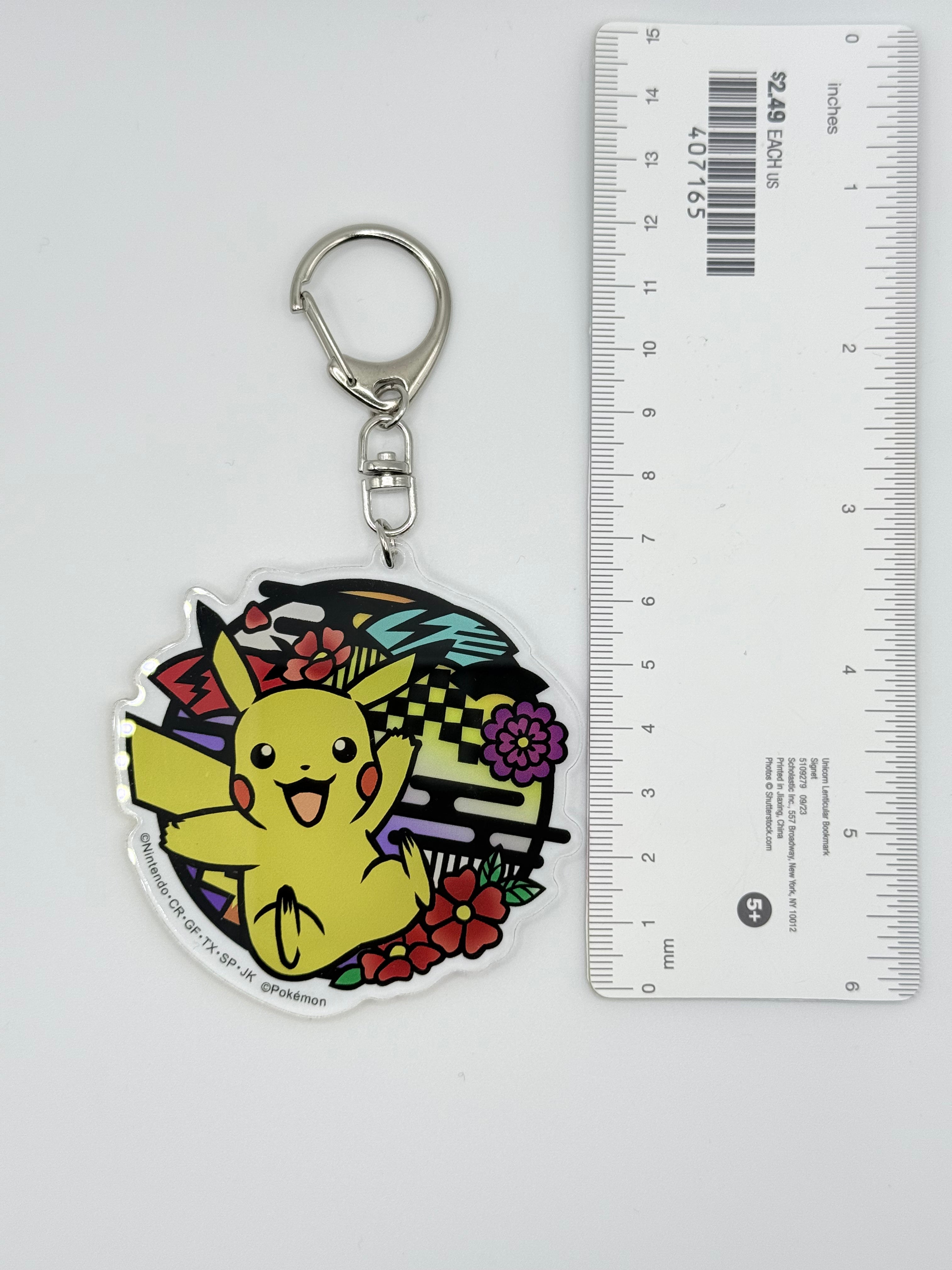 Pokemon Pikachu Acrylic Key Chain