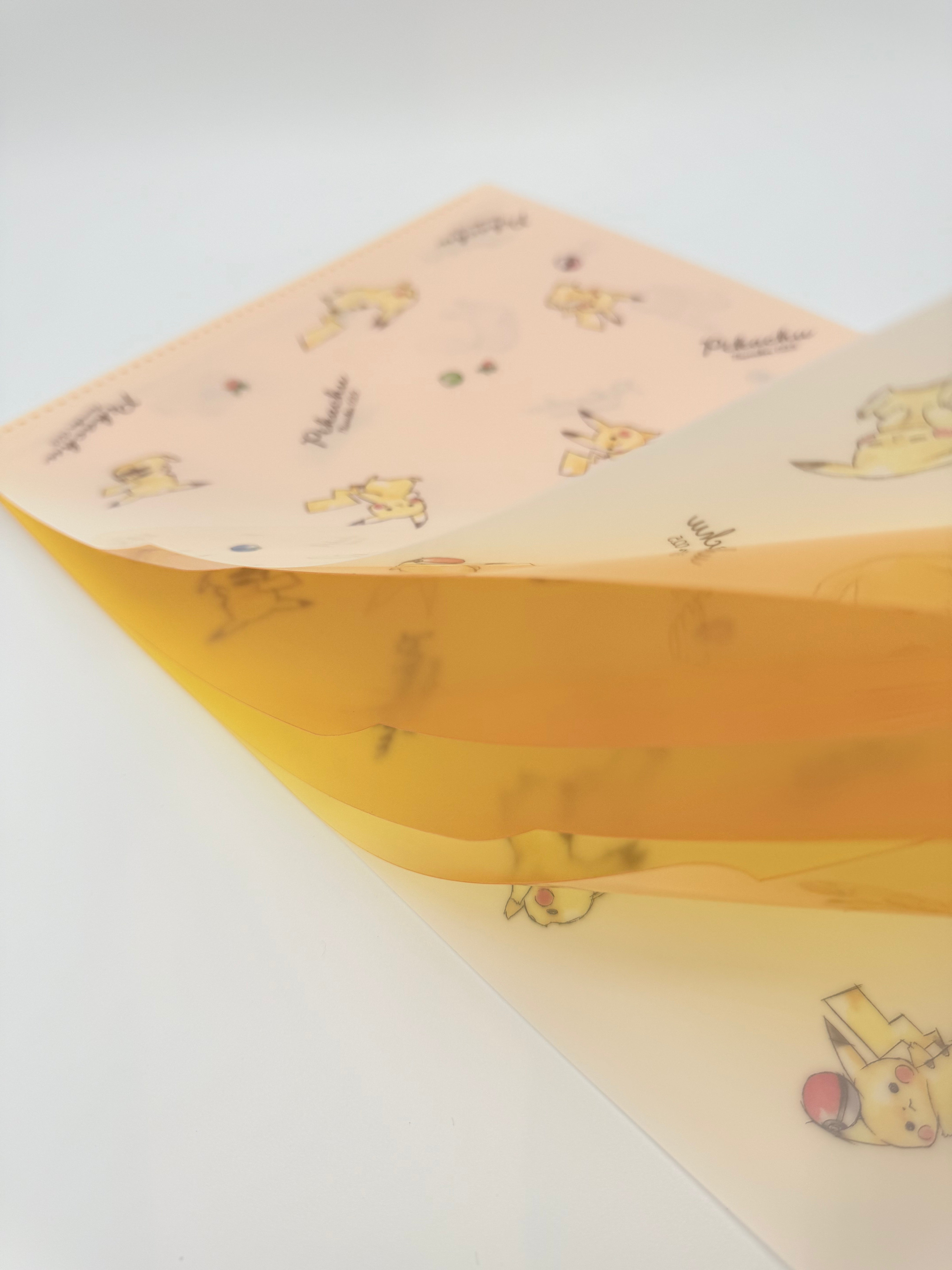 Pokemon Pikachu 5 Index Clear File Limited Edition