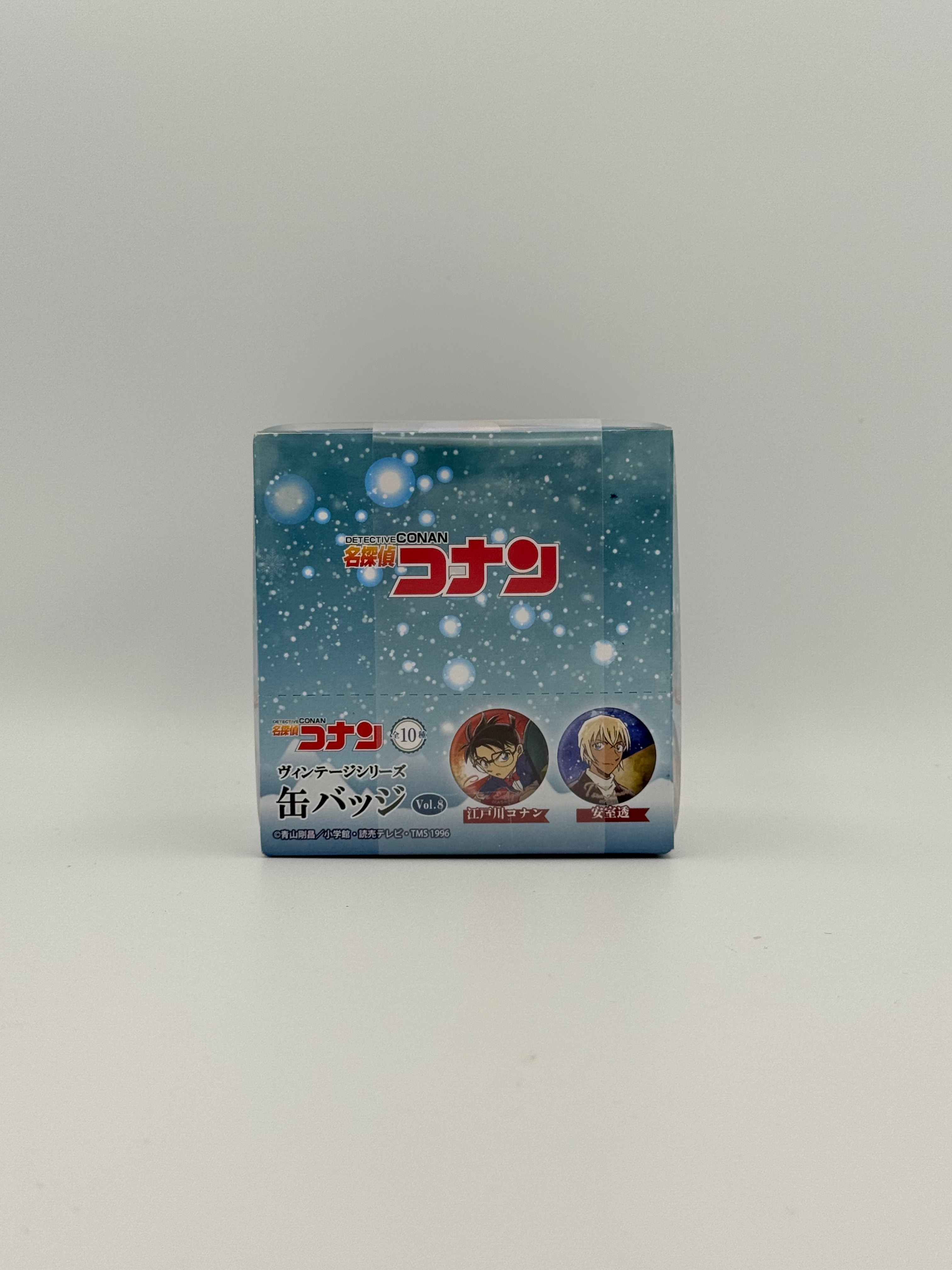 名侦探柯南徽章盲盒/Detective Conan – Vintage Can Badge Vol.1 (Blind Box, 10 Types)