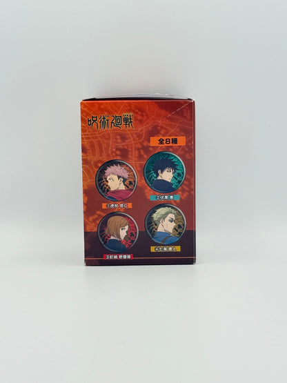 Jujutsu Kaisen Basketball Can Badge Box of 8
