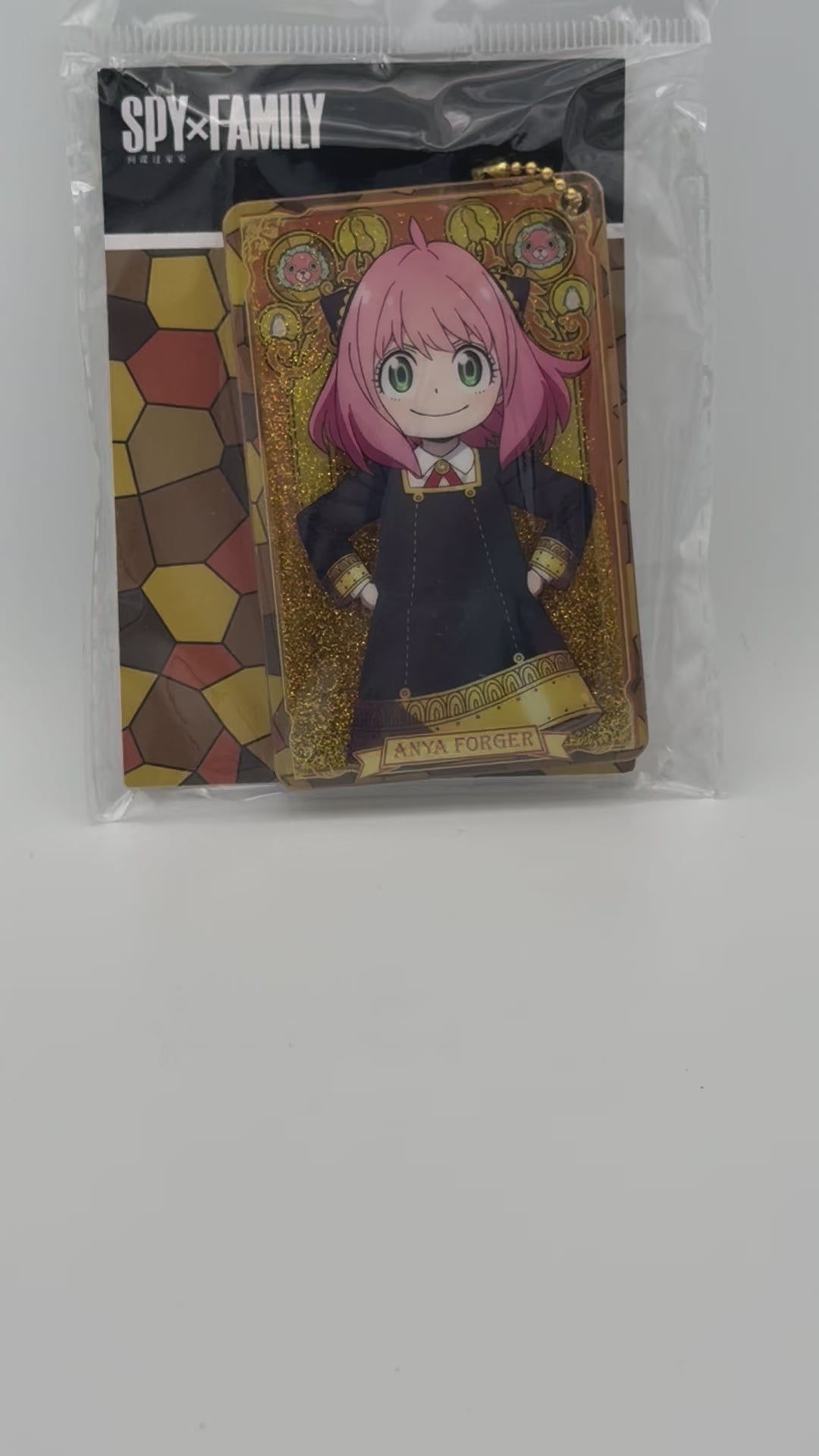 Load video: Spy Family -Anya Forger - 流沙钥匙链/keychain